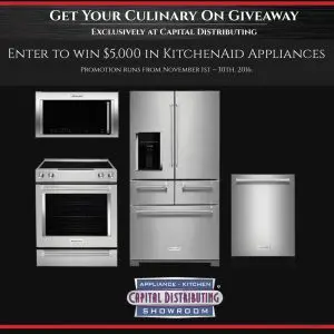 kitchenaid appliance promotion
