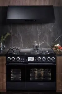 Dacor Modern vent hood and stove