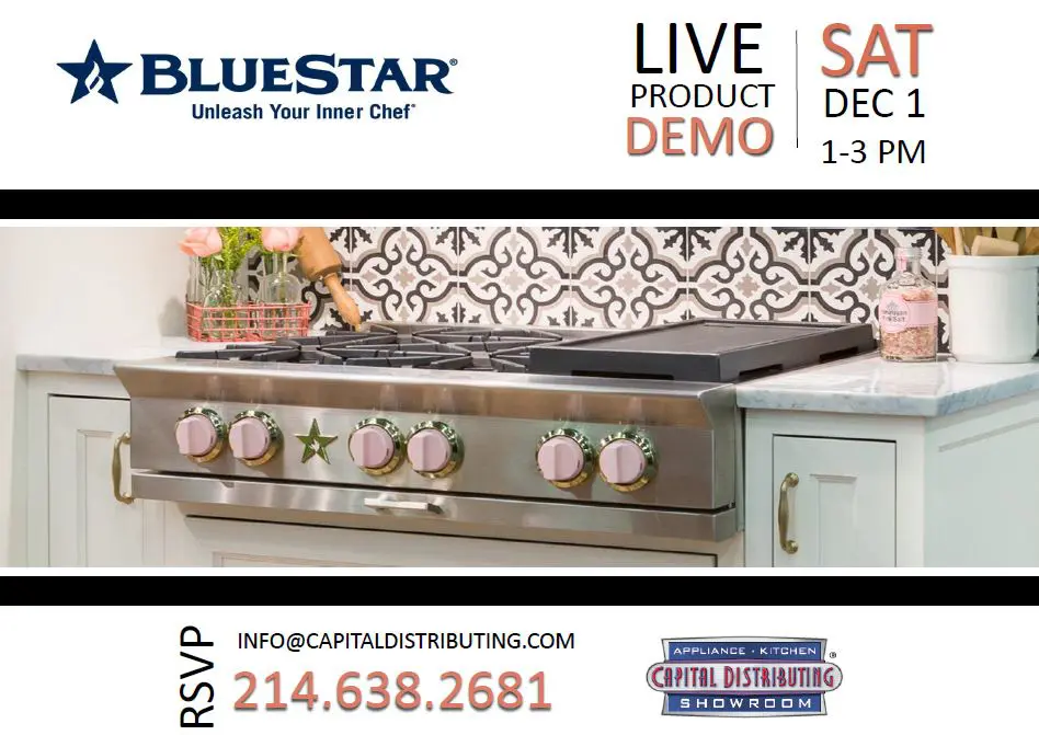 Blue Star - Kitchen Appliances - Capital Distributing