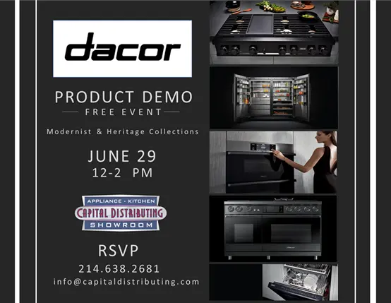 Capital Distributing | Dacor Product Demo