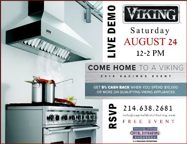 Capital Distributing | Viking Kitchen Appliancs