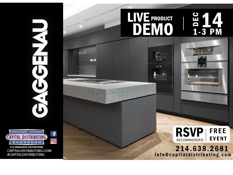 Capital Distributing- Gaggenau demo