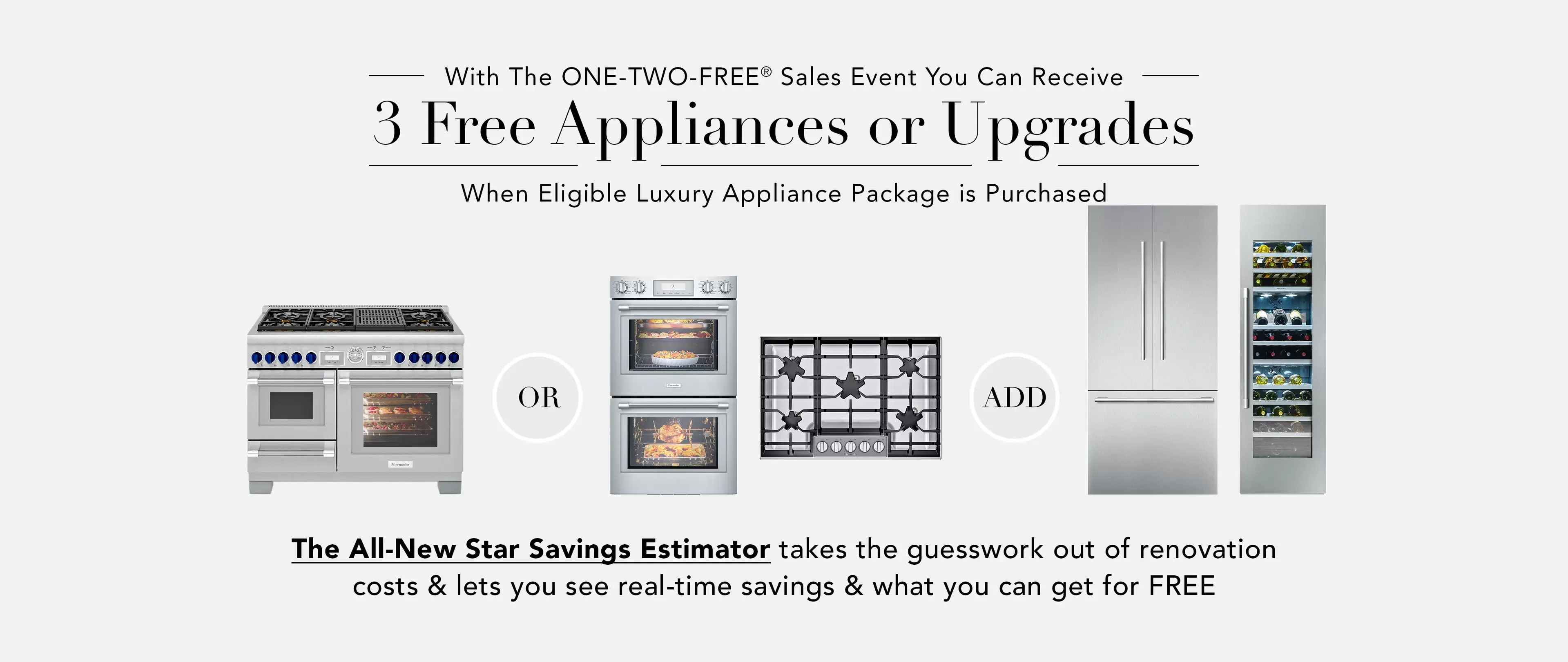 Thermador Free Appliance Promotion