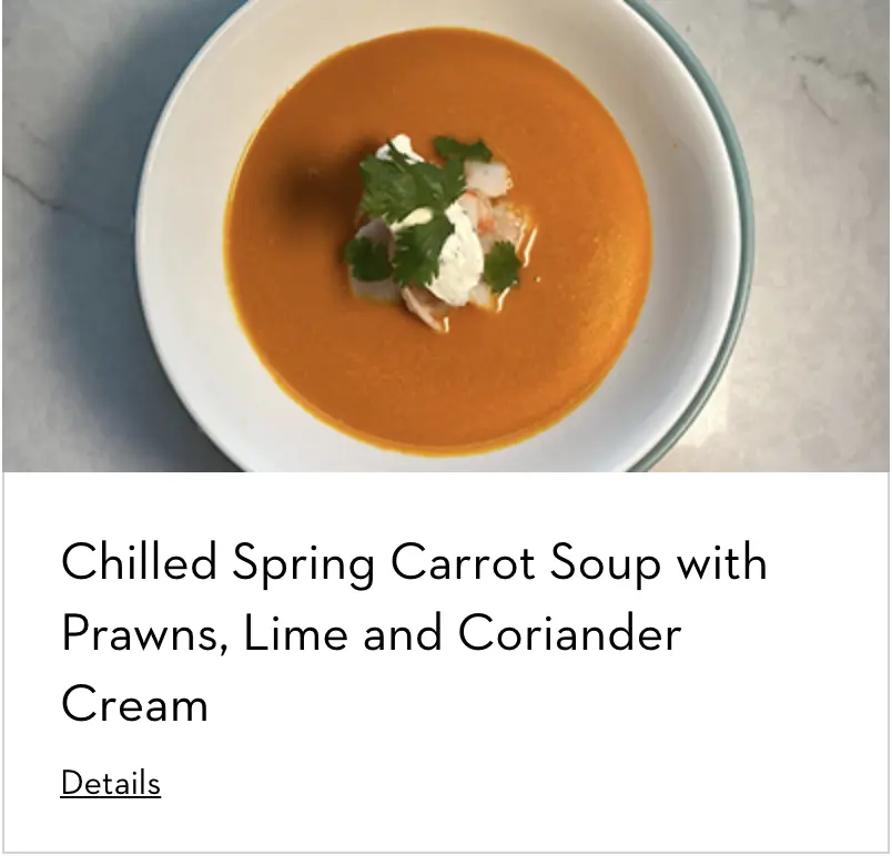 Carrot Soup Prepared With Appliances by Dacor
