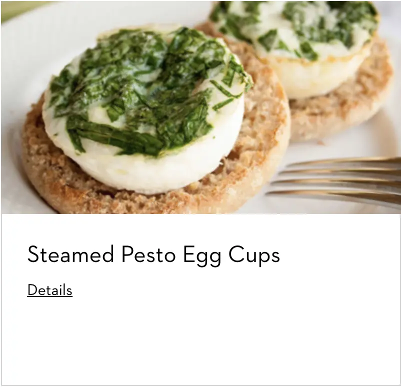 Steamed Pesto Prepared on Dacor Kitchen Applianes