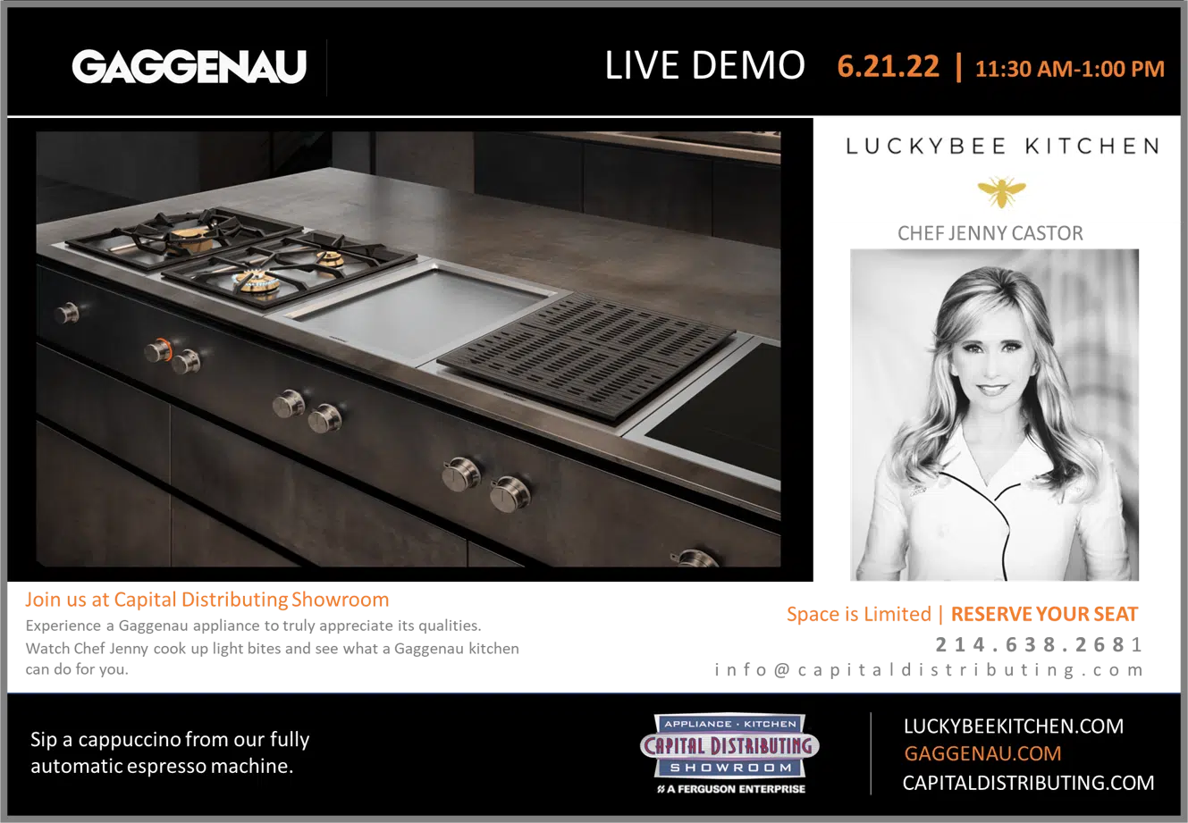 Capital Distributing | Gaggenau Live Demo Jun 21, 2022